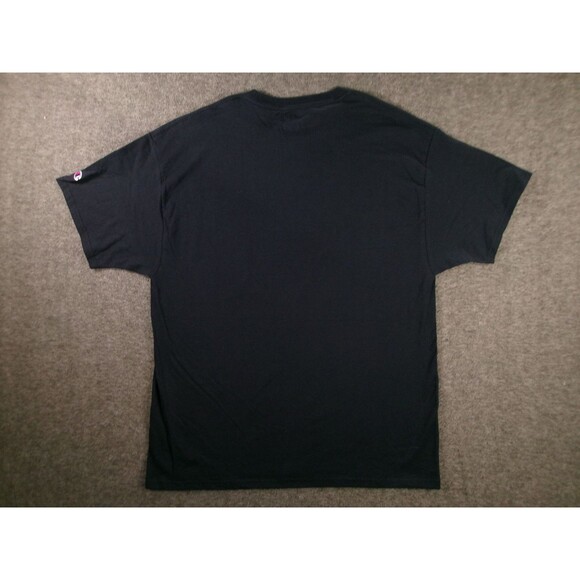 Champion Tee Mens XL Black Aggie Nation Graphic Short Sleeve Crew Logo Cotton - Picture 8 of 10